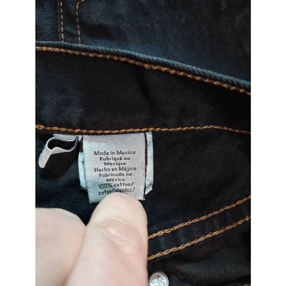 Calvin Klein Jeans Ladies 4 Black Bootcut - Picture 6 of 7